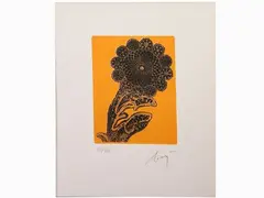 Enrico Baj, Untitled, 1924, engraving