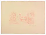 Giuseppe Viviani, Landscape 1954, 1898, lithograph
