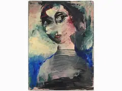 Portrait 1960 by Fernando Farulli, 1923, oil on canvas, offered Nov 2018