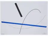 Nicola Carrino, Ricostruttivo/Spazio 2013, 1932, marker and pencil on paper laid