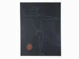 Jeu II 1973 by Marino Marini, 1901, etching-aquatint print, offered Nov 2018