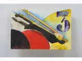 Giò Pomodoro, Tre aperture di compasso 1982, 1930, watercolour and pencil on paper