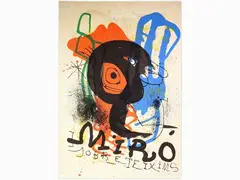 Sobreteixims 1973 by Joan Miró, 1893, lithograph, offered Nov 2018