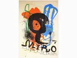 Sobreteixims 1973 by Joan Miró, 1893, lithograph, offered Nov 2018