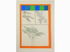 Six 1970 by Achille Perilli, lithograph, offered Nov 2018