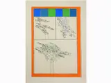 Achille Perilli, Six 1970, lithograph