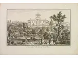Giuliano Giampiccoli, Pozzolatico Villa del Sig.r Senat.re Ricci After Giuseppe Zocchi, 1698, etching