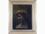 Antonio Delle Vedove, Portrait of a Woman, 1865, oil on canvas