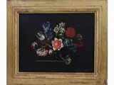 Bartolomeo Ligozzi, Still life with Flowers in a Vase, 1630, oil on canvas