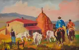 Renzo Martini, Casa colonica e pascolo in maremma