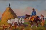 Renzo Martini, Pascolo nella campagna maremmana