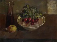 Natura morta con ravanelli by Umberto Mariotti, offered Nov 2022