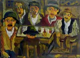 Beppe Serafini, Al bar