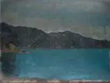 Enzo Maiorfi, Rapallo, Sul verso: ex libris dell'autore con titolo.