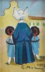 Monachina by Rodolfo Marma, 1972, offered Nov 2022