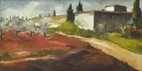Gianfranco Frezzolini, Paesaggio con case