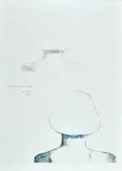 Study for a head by Franco Sarnari, 1997, Signature and date on the left. & Nbsp;, offered Nov 2022