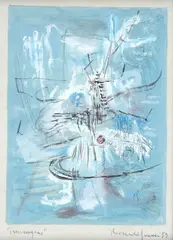 Image by Riccardo Guarneri, 1959, Signature lower right; title in the lower left. Authentication of the author on photo., offered Nov 2022