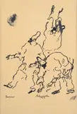 Felice Carena, Pulcinella