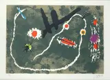 Joan Miró, Le lezard aux plumes d'or, 1971