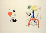 Joan Miró, Derrier le miroir, 1956, Pubblicato da Maeght