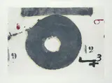 Pi i xifres by Antoni Tàpies, 1982, offered Oct 2022