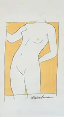 Nudo di donna by Tom Wesselmann, offered Oct 2022
