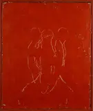 Gianni Dessì, Noi, 2003, Sul verso: firma