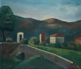 Achille Lega, Paese toscano