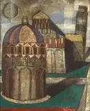 Franco Gentilini, Pisa, Piazza dei Miracoli