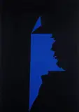 Gino De Dominicis, Gilgamesh, 1994, sul verso: firma. L'opera è accompagnata da una dichiarazione dell'autore. Autentica di Marta Massaioli on foto.