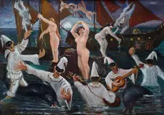 Mario Cortiello, Pulcinella e Venere, 1960