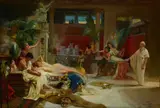 Henryk Siemiradzki, Scena Pompeiana