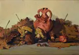 Angiolo Volpe, Natura morta con funghi