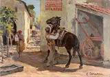 Enrico Corazzi, Contadino con cavallo
