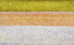 Sergio Agostini, The great fields, 1972, Signature and date lower left. Bibliography: