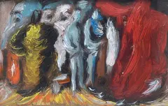 Without title by Roberto Barni, On the reverse: signature, offered Sep 2022