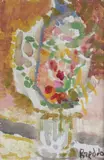 Gastone Breddo, Flowers, Signature lower right. Bibliography: