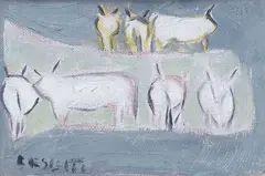 Oxen by Giuseppe Cesetti, Sign at the bottom to the left. On the reverse: signature. & Nbsp; & nbsp; Bibliography: & nbsp;, offered Sep 2022