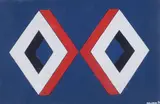 Carlo Desirò, Structures, 1970, Signature and date lower right. On the reverse: signature and title. Bibliography: