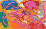 Merry by Piero Dorazio, 1987, On the reverse: signature and date, offered Sep 2022