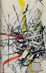 Appearance by Edoardo Franceschini, 1963, Signature and date lower right. On the reverse: signature, offered Sep 2022