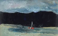 Calm by Francesco Tabusso, 1988, Signature lower right. On the reverse: signature, offered Sep 2022