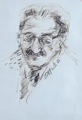 Face by Silvio Loffredo, 1960, Signature and date lower right., offered Sep 2022
