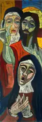 Christ and Pious Women by Alfio Rapisardi, Signature lower right., offered Sep 2022