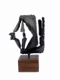 Simon Benetton, Without title, Iron sculpture.