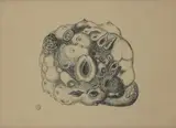 Giuseppe Viviani, Plate II (from the Romanzo Nero Folder), 1946, Signature in bottom right; edition lower left. & nbsp; Bibliography: