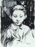 Domenico Purificato, Portrait of boy