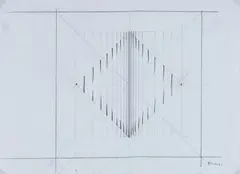 Without title by Ennio Finzi, Signature lower right. & Nbsp; The work is archived in the Ennio Finzi Archive, offered Jul 2022