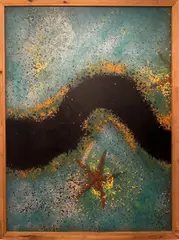 Without title by Omar Ronda, Mixed technique, offered Jul 2022